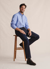 Galston Long Sleeve Shirt - Blue